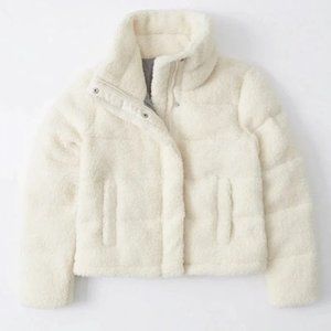 NEVER WORN XS Abercrombie & Fitch Mini Puffer Jacket